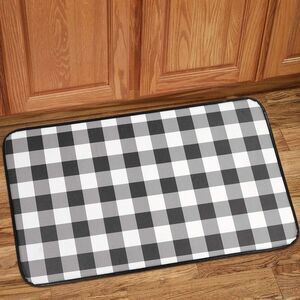 Sweet Home Collection ACH-ANTFMBBK Memory Foam Anti Fatigue Kitchen Floor Mat